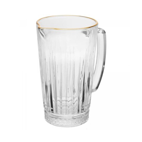 Jarra Deli Diamante com Fio de Ouro 750ml Vidro