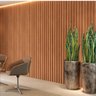  Painel Ripado em Placa 134x250cm (3,35m²) MDF - 1