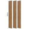  Painel Ripado em Placa 134x250cm (3,35m²) MDF - 4