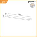 Ver imagem 2 de Prateleira 150cm 100% MDF