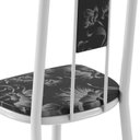 Ver imagem 7 de Kit 6 Cadeiras de Jantar Estofadas Fernanda Branco