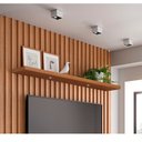 Ver imagem 1 de Prateleira com LED Spot 100% MDF 150cm Marrom