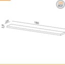 Ver imagem 3 de Prateleira 180cm 100% MDF