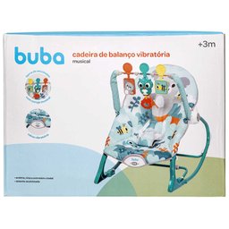 Cadeira de Balanço Vibratória Musical Buba 18088 - 7