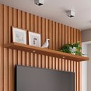 Ver imagem 1 de Prateleira com LED Spot 100% MDF 180cm Marrom