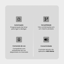 Ver mais imagens de Interruptor e Tomada 4x4 Inteligente com Wifi Agl