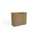 Ver imagem 6 de Conjunto 2 Peças 1 Mesa em L 2 Gavetas com 1 Balcão 2 Portas Marrom