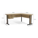 Ver imagem 4 de Kit 2 Peças 1 Mesa em L 2 Gavetas com 1 Balcão 2 Portas