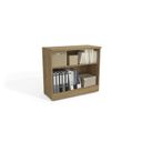 Ver imagem 7 de Conjunto 2 Peças 1 Mesa em L 2 Gavetas com 1 Balcão 2 Portas Marrom