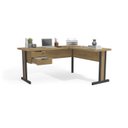 Ver imagem 5 de Kit 2 Peças 1 Mesa em L 2 Gavetas com 1 Balcão 2 Portas