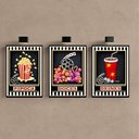Ver imagem 2 de Kit 3 Quadro Decorativo para Cinema Pipoca Moderno Filme Qualidade Premium 28x20cm