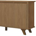 Ver imagem 5 de Balcão Buffet 4 Portas 3 Prateleiras Supreme F08 Freijó - Mpozenato