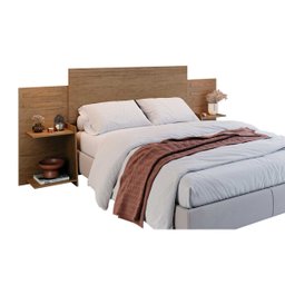 Cabeceira Grecia 3 Tamanhos Solteiro / Casal / Queen - Castanho - 1