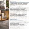 Conjunto Sala de Jantar Mesa 120x80cm Tampo Mdf/vidro com 4 Cadeiras Espanha Yescasa - 13