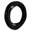 Ver imagem 1 de Cabo de Rede Cat 5e Mpt Interno e Externo 35 Metros U/utp 4p X 24awg | Preto com Conectores
