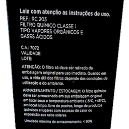 Filtro Mecânico Proteção Respiratória Rc-203 - 5