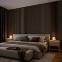 Ver imagem 1 de Painel Ripado Placa de Revenstimento Parede 1m² Mdf