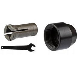 Retificadeira 8mm 5/16'' Industrial 400w Ideal para Desbaste com Chave e Pinça Gd0602 220v Makita - 7