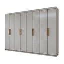 Ver imagem 3 de Guarda-roupa Casal Aurora 8 Portas 4 Gavetas - Panorama Móveis