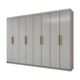 Guarda-roupa Casal Aurora 8 Portas 4 Gavetas - Panorama Móveis - 3
