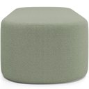Ver imagem 7 de Kit 02 Puffs Decorativos Orgânicos para Living Quarto 140cm Doha W01 Bouclê Oliva - Lyam Decor