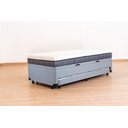 Ver imagem 3 de Cama 3 em 1 Solteiro Serenelife - Suede Cinza Escuro