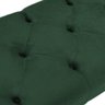 Banco Estofado Jade 120xcm Suede Verde - Majú Decor - 2