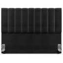Ver imagem 5 de Cabeceira Cama Box Casal Queen 160 Cm Preto Metalizado