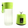Mini Liquidificador Portatil Usb 6 Lâminas 380Ml Verde - 1