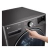 Lava e Seca Lg Smart 18kg Black Inox com Inteligência Artificial Aidd™ Wd18bv2s6b 127v - 10