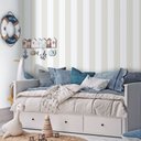 Ver imagem 2 de Papel de Parede Enzo Listra Cinza 293-4