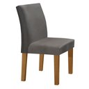 Ver imagem 5 de Conjunto Sala de Jantar Mesa 120x80cm Tampo Mdf/vidro com 4 Cadeiras Espanha Yescasa