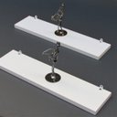 Ver imagem 2 de Prateleira MDF 30/40/50 x 20 cm Kit 3 Peças Eví Decor