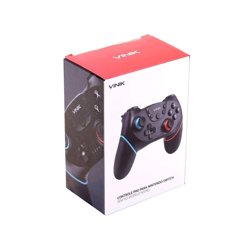 Controle sem Fio Nintendo Switch Pro Vinik Nspro - 2