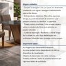 Conjunto Sala de Jantar Mesa 120x80cm Tampo Mdf/vidro com 4 Cadeiras Espanha Yescasa - 13