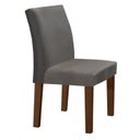 Ver imagem 6 de Conjunto Sala de Jantar Mesa 120x80cm Tampo MDF/Vidro com 4 Cadeiras Espanha Yescasa