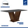 Conjunto Sala de Jantar 1 Mesa 120x80cm Tampo MDF com 4 Cadeiras Espanha Yescasa - 2