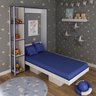 Cama Infantil Articulada CM8013  4 Prateleiras 2 Nichos 128,5x198,5x193cm - 2