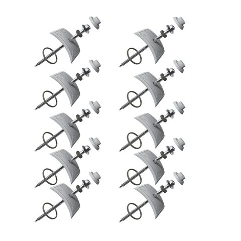 Kit 10 Unidades Vedação e Fixação Colonial Permatti