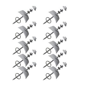 Kit 10 Unidades Vedação e Fixação Colonial Permatti