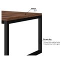 Ver imagem 7 de Mesa De Centro Decorativa Sala Industrial Retangular Ferro e Madeira
