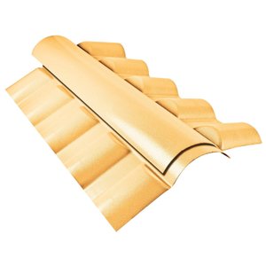 Cumeeira Central Articulada 88x56cm 2 Peças Permatti