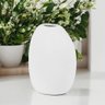 Vaso Decorativo Ceramica Branco 11x8x7cm Florarte - 2