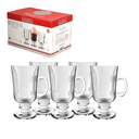 Ver imagem 2 de Jogo de 6 Canecas 220ml Irlandesa Graffiato de Vidro