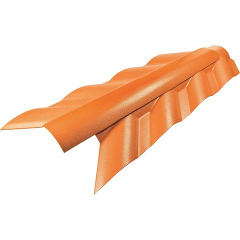 Cumeeira Lateral Articulada Colonial 103x56cm Vermelho/Cerâmica Permatti