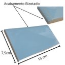 Ver imagem 7 de Filetes Acabamento Cerâmica Terminal Azulejo Azul Ceu Kit 10