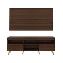 Ver mais imagens de Rack Retrô com Painel para TV até 65" Multimóveis Flórida FG3133 Madeirado/Natural