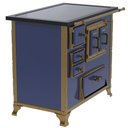 Ver imagem 4 de Fogao a Lenha Venax Gii N 2 Renaissance Premium Azul Sd