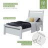 Cama Solteiro Reali Móveis Lopas - 4
