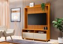 Ver imagem 4 de Estante Home Estilos TV até 55 pol 2 Pt -Ripado -Carmolar:Nature/Off-White